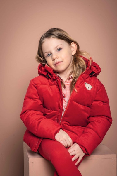 Jacke, rot für Mädchen