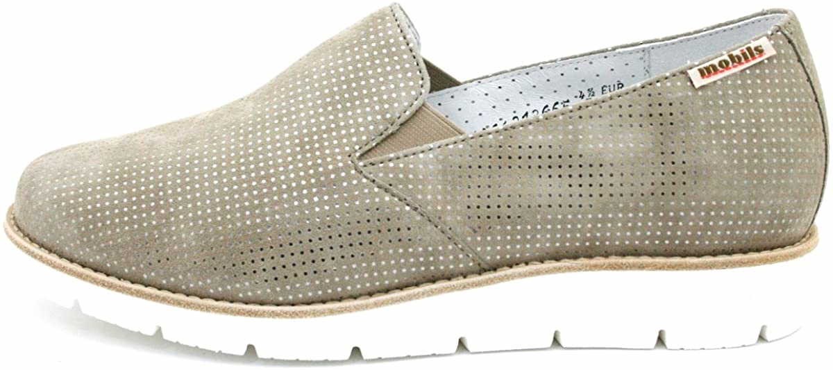 MEPHISTO Klassische Slipper grau 10331