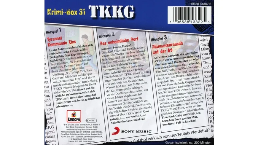 Krimi-Box 31 (Folgen 212,213,214)