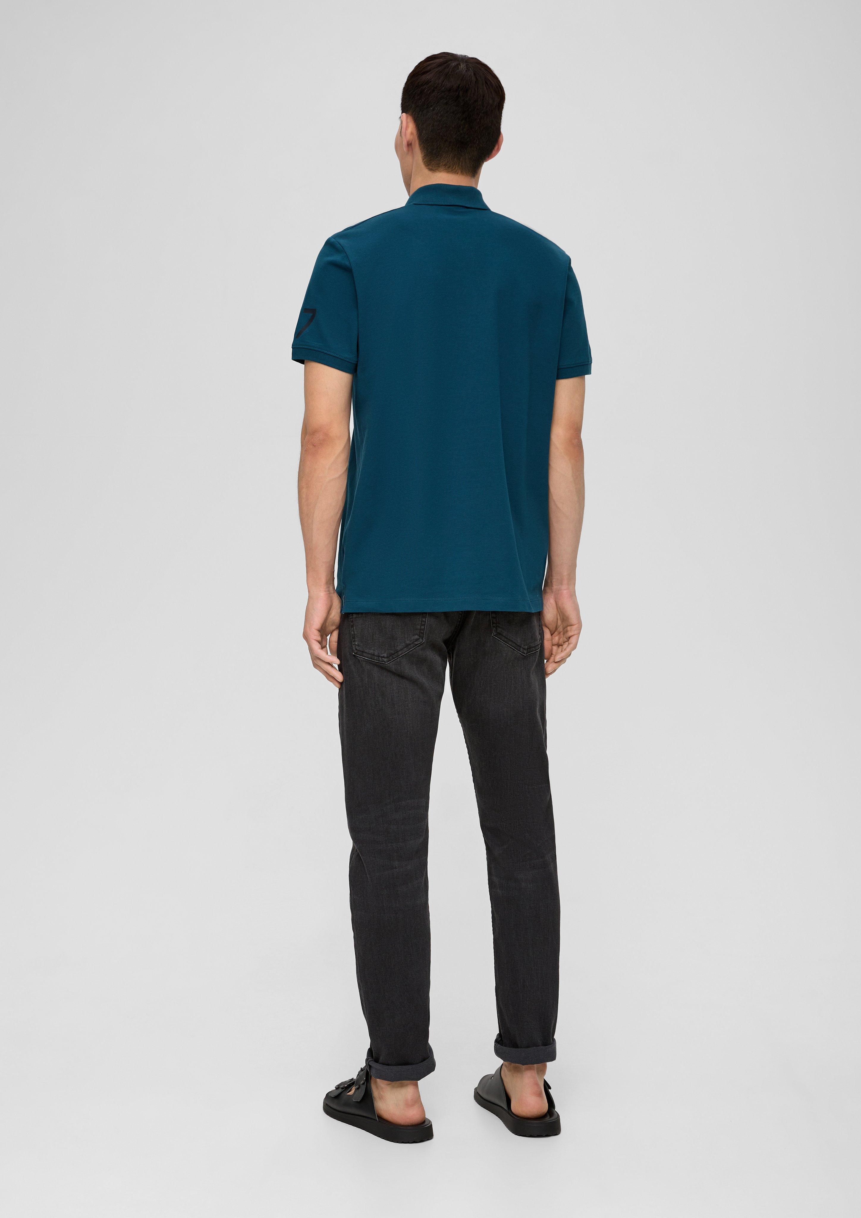 Poloshirt aus Baumwollstretch  2135699-69D1