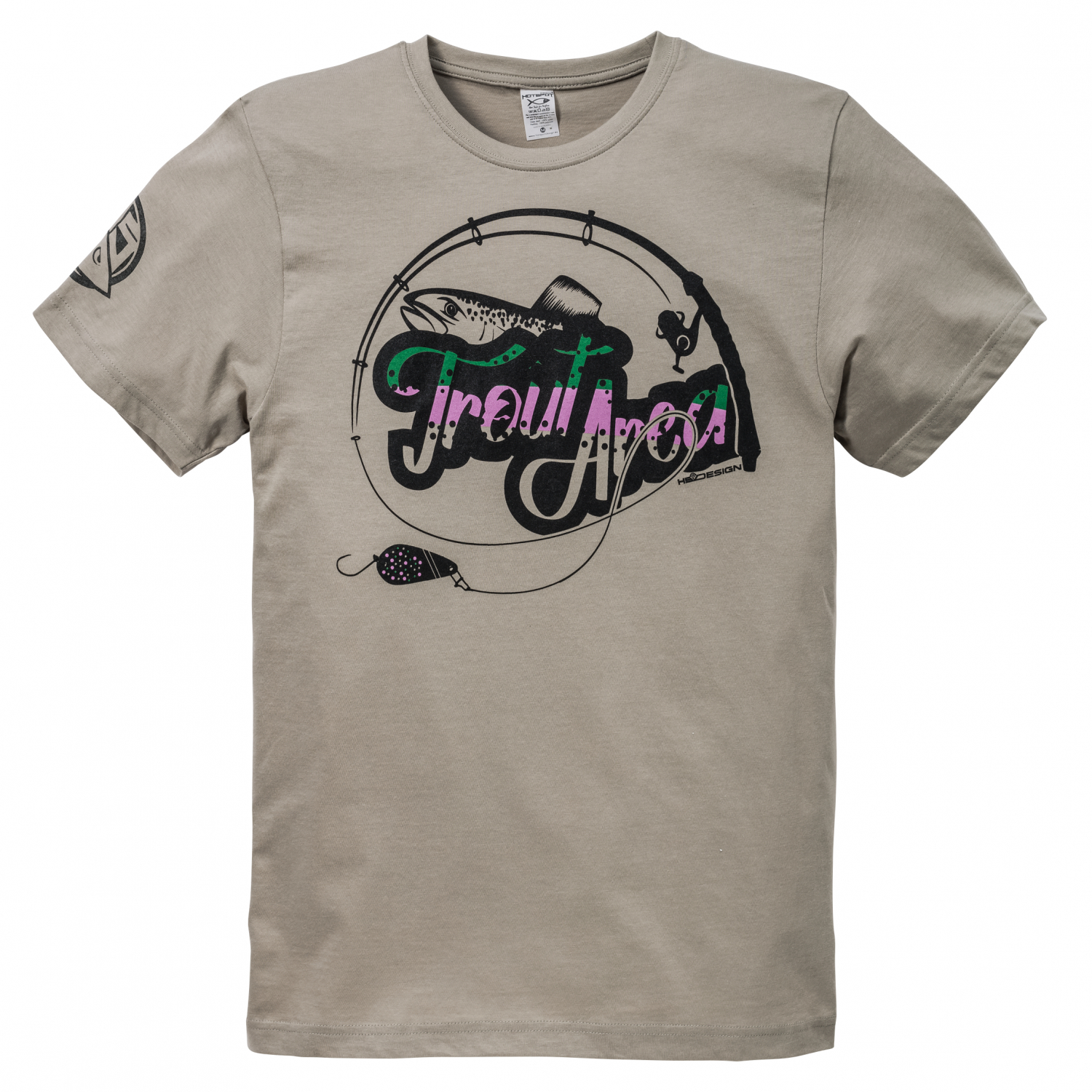 Hotspot Herren T-Shirt Trout Area