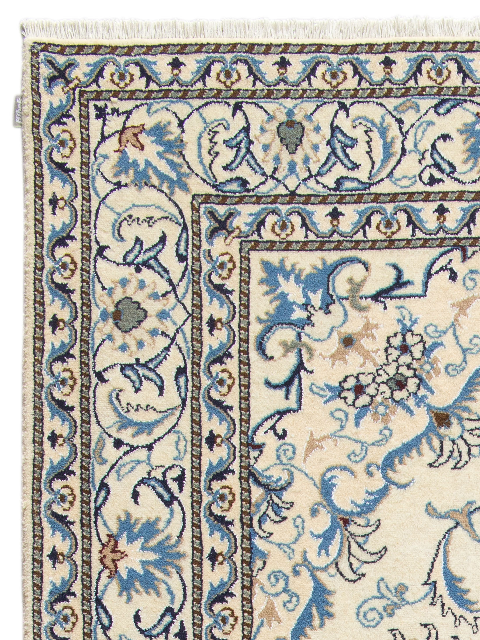 Kaschmar Nain 12 Lah ca. 170 x 235 cm, Unikat / Einzelstück