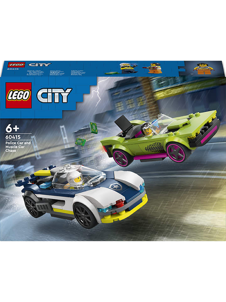 LEGO LEGO® City 60415 Verfolgungsjagd mit Polizeiauto und Muscle Car - ab 6 Jahren günstig kaufen onesize