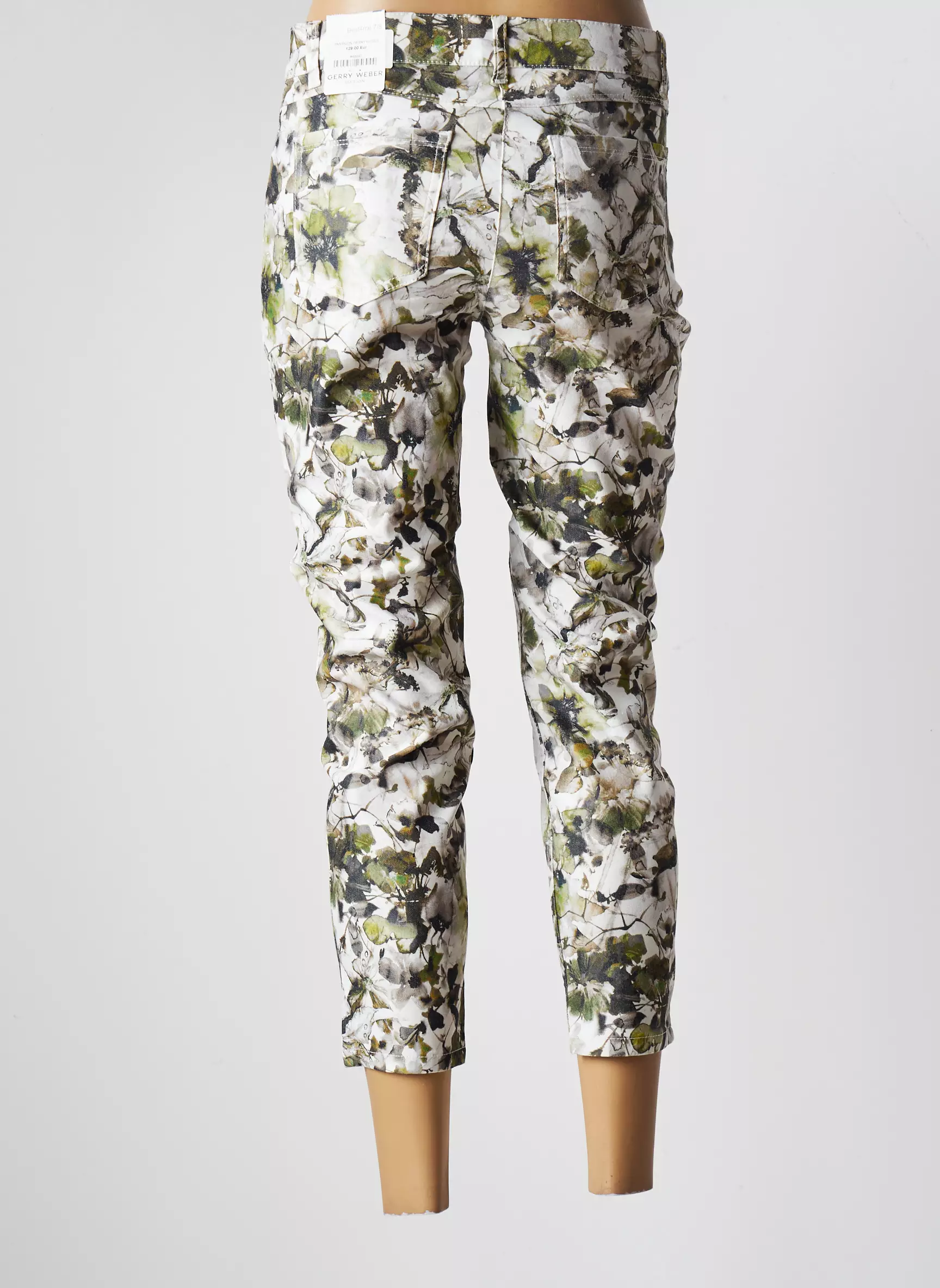 Gerry Weber Pantalon7 8 Femme couleur vert