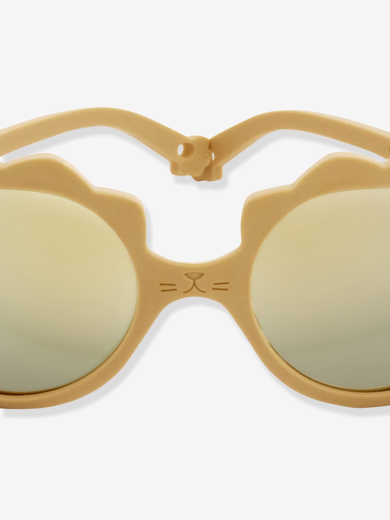 Lunettes de soleil enfant Lion KI ET LA beige