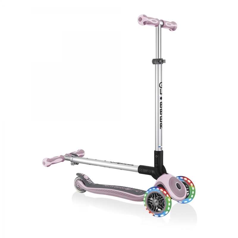 Trottinette PRIMO FOLDABLE PREMIUM LIGHTS 3 roues lumineuses, pliable