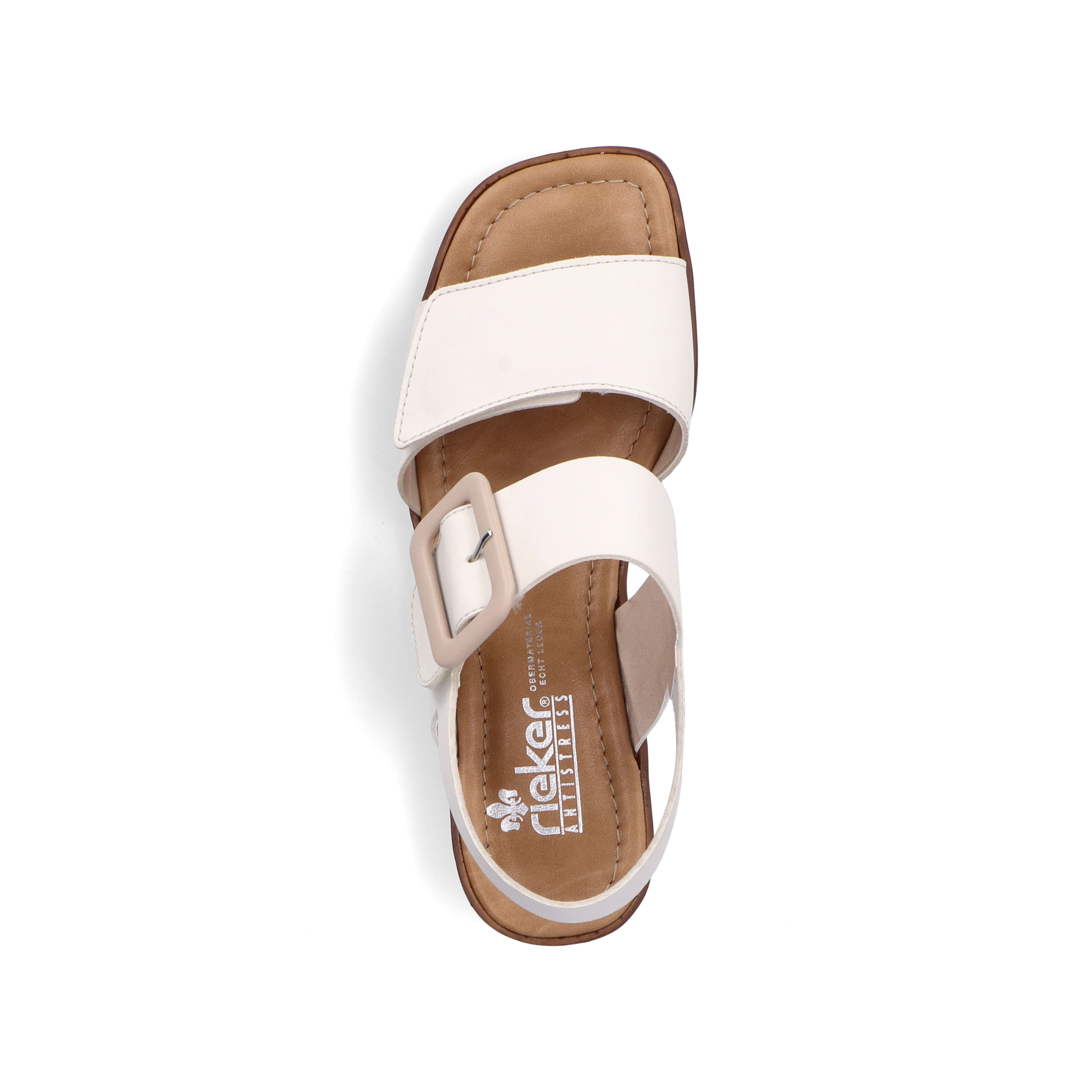 Rieker Damen Riemchensandaletten hellbeige