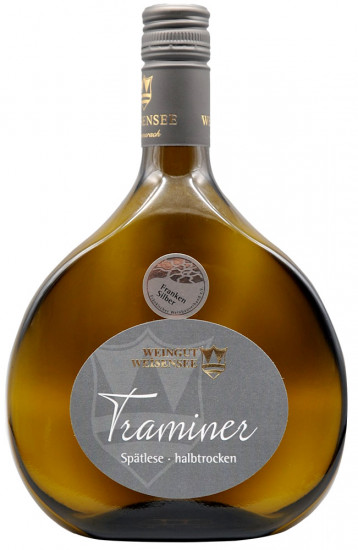 2022 Traminer Spätlese halbtrocken - Weingut Weisensee