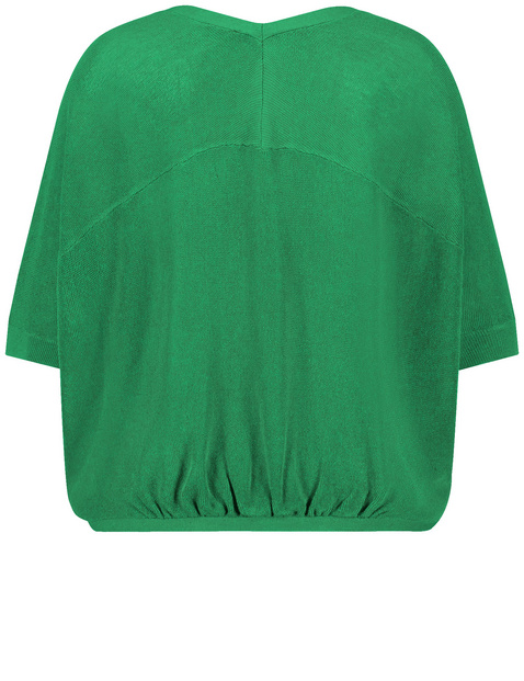 Oversized-Strickjacke mit halbem Arm