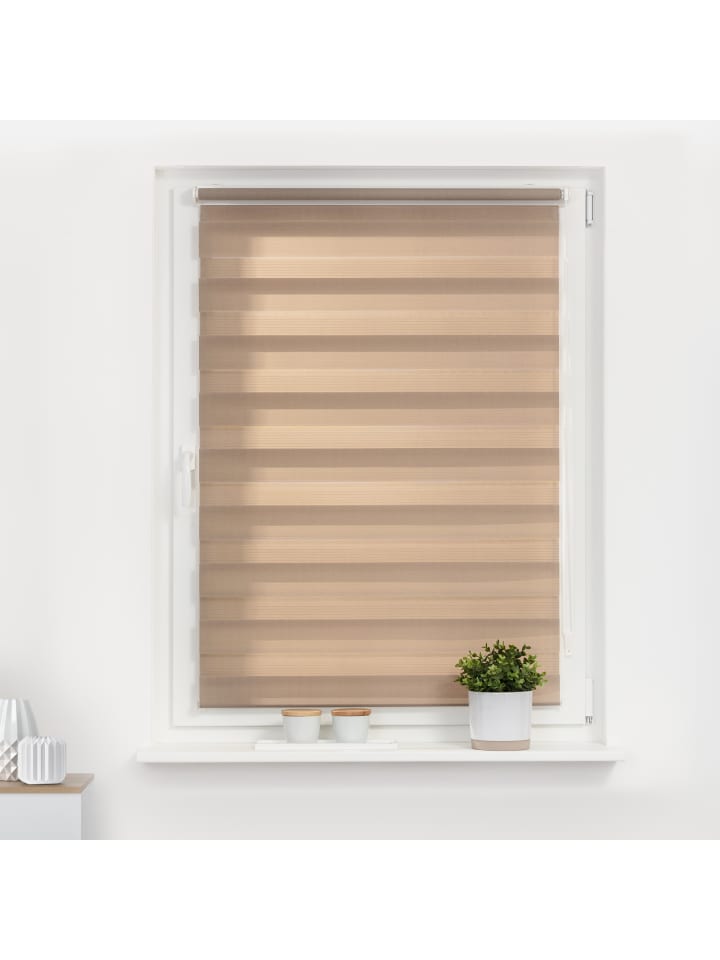 Lichtblick Doppelrollo in Taupe günstig kaufen