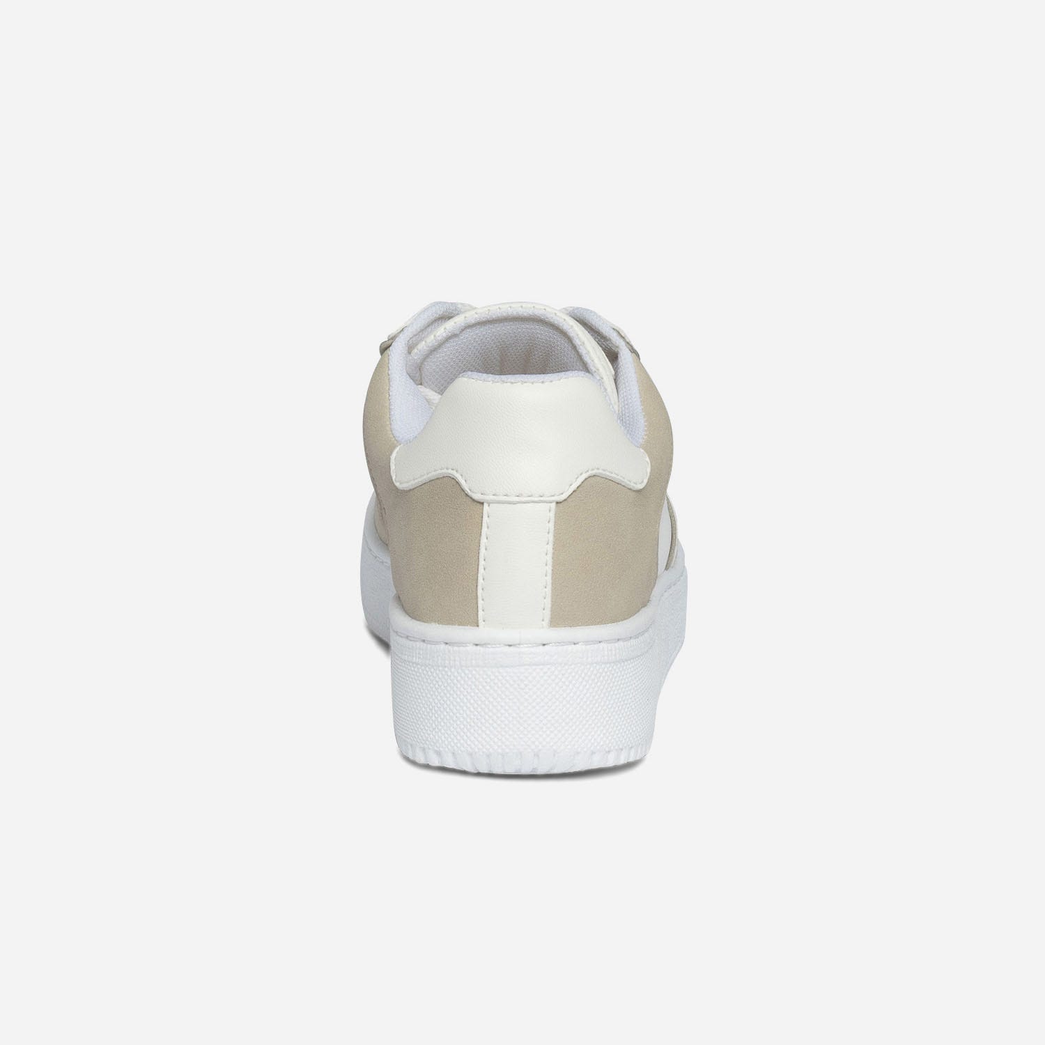 Tennis TEXTO écrue, beige et or