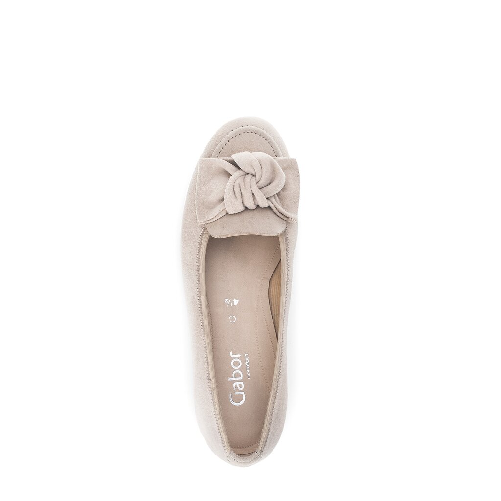 Gabor comfort Eleganter Ballerina beige
