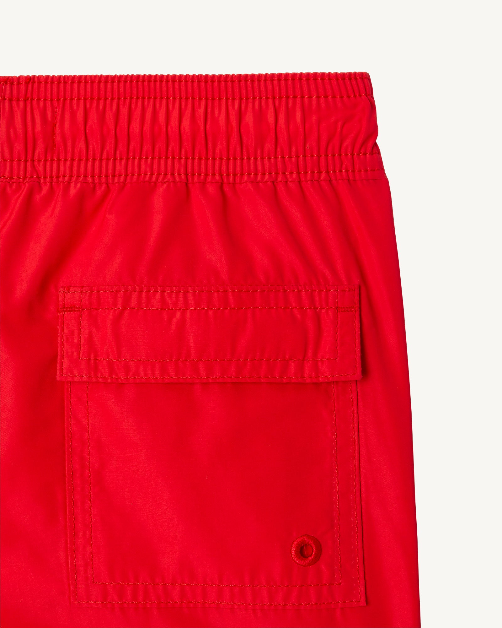 Short de bain Rouge vif enfant Cassis