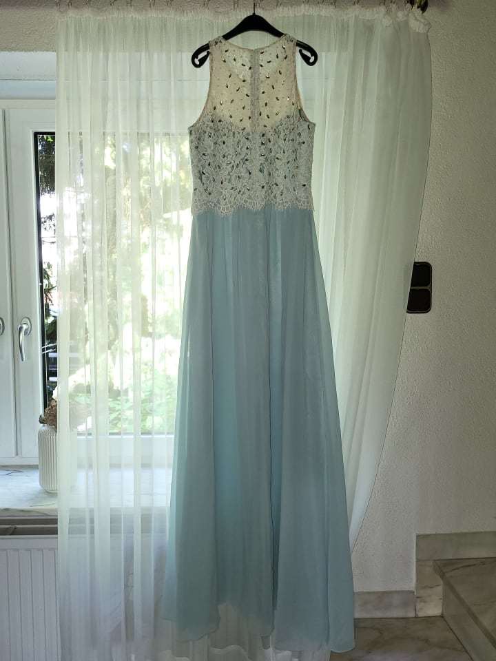 Vera Mont Kleid in Hellblau günstig kaufen 36