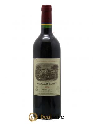 Carruades de Lafite Rothschild Second vin  2002 - Lot de 1 Bouteille
