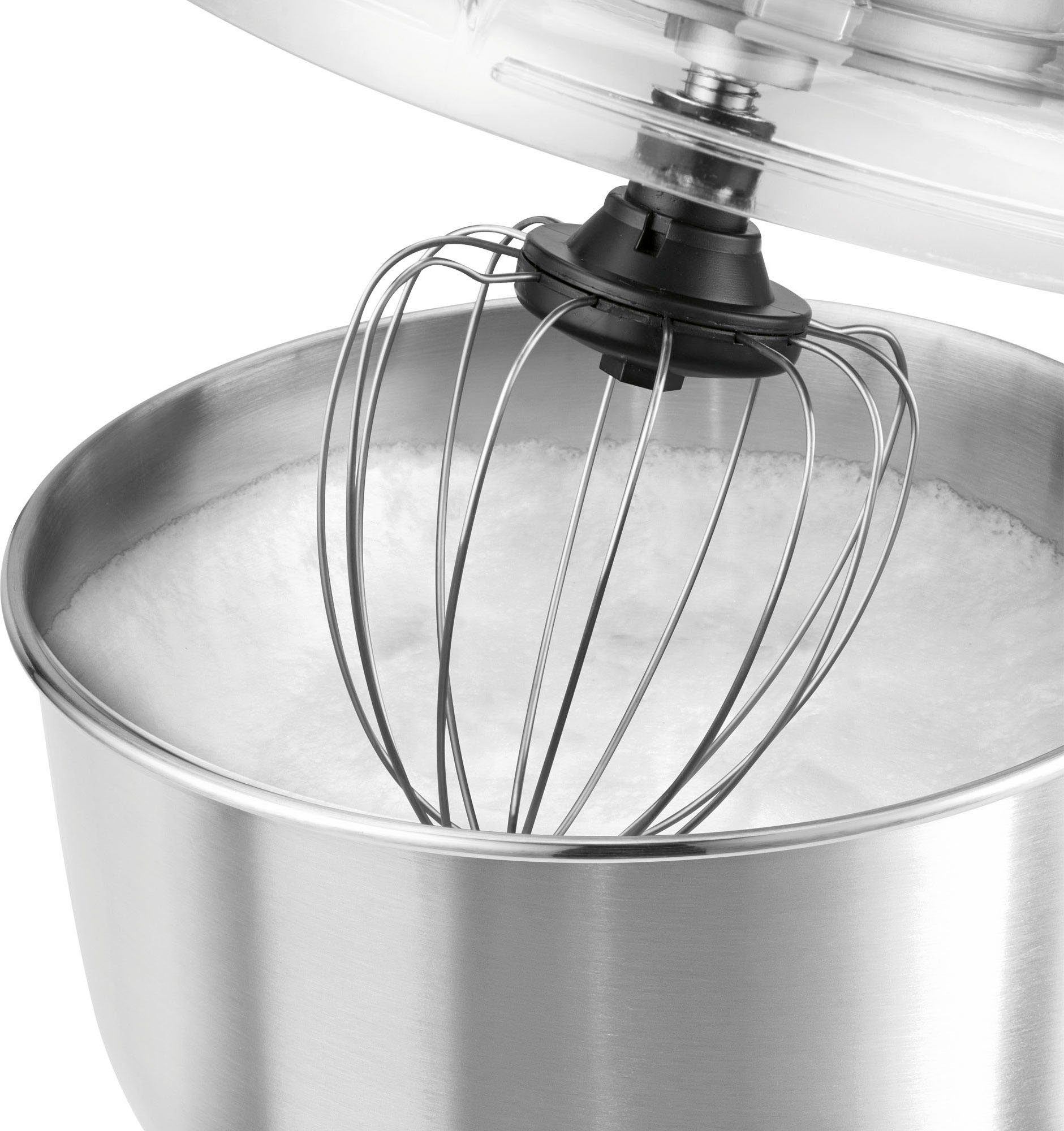 ProfiCook Küchenmaschine PC-KM 1188 alu 6,0L, 1500 W, 6 l Schüssel