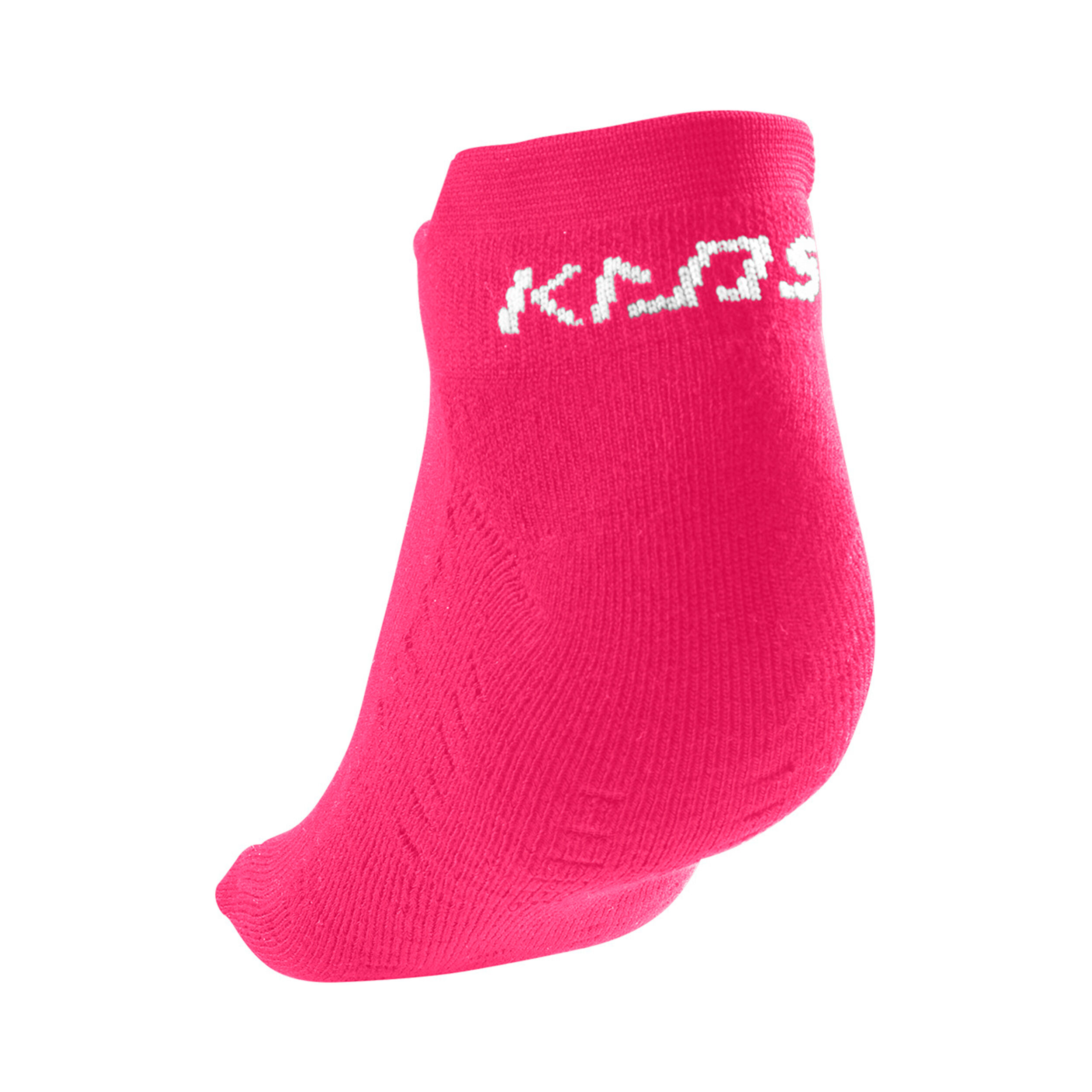 Kaos II No Show Tennissocken - Rot, Weiß