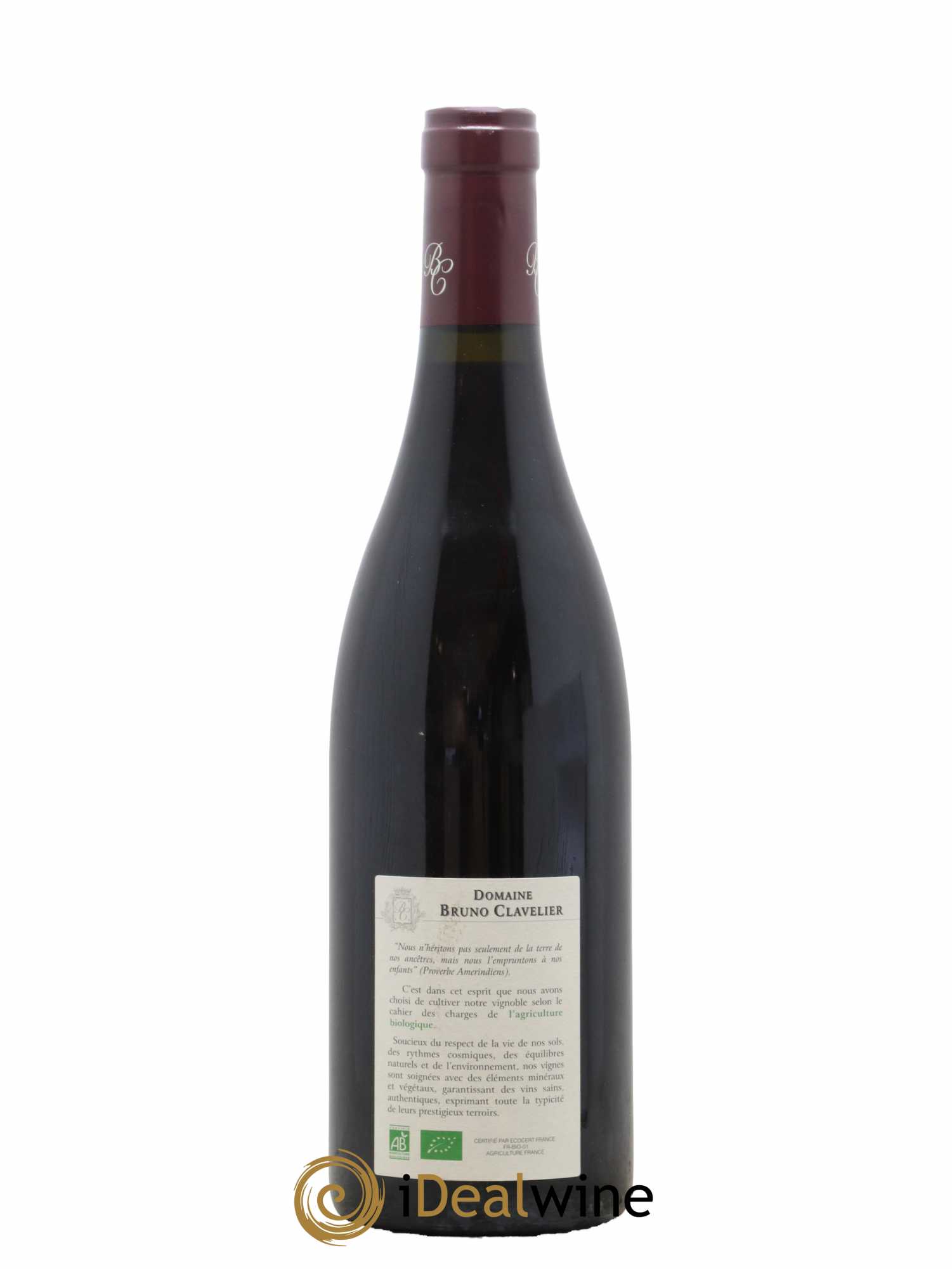 Vosne-Romanée 1er Cru Les Beaux Monts Vieilles vignes Bruno Clavelier  2015 - Lot de 1 Bouteille