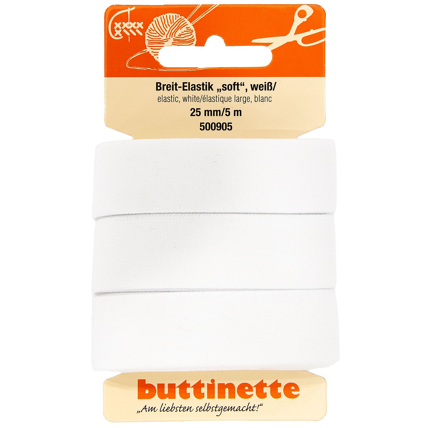 buttinette Soft-Gummiband 