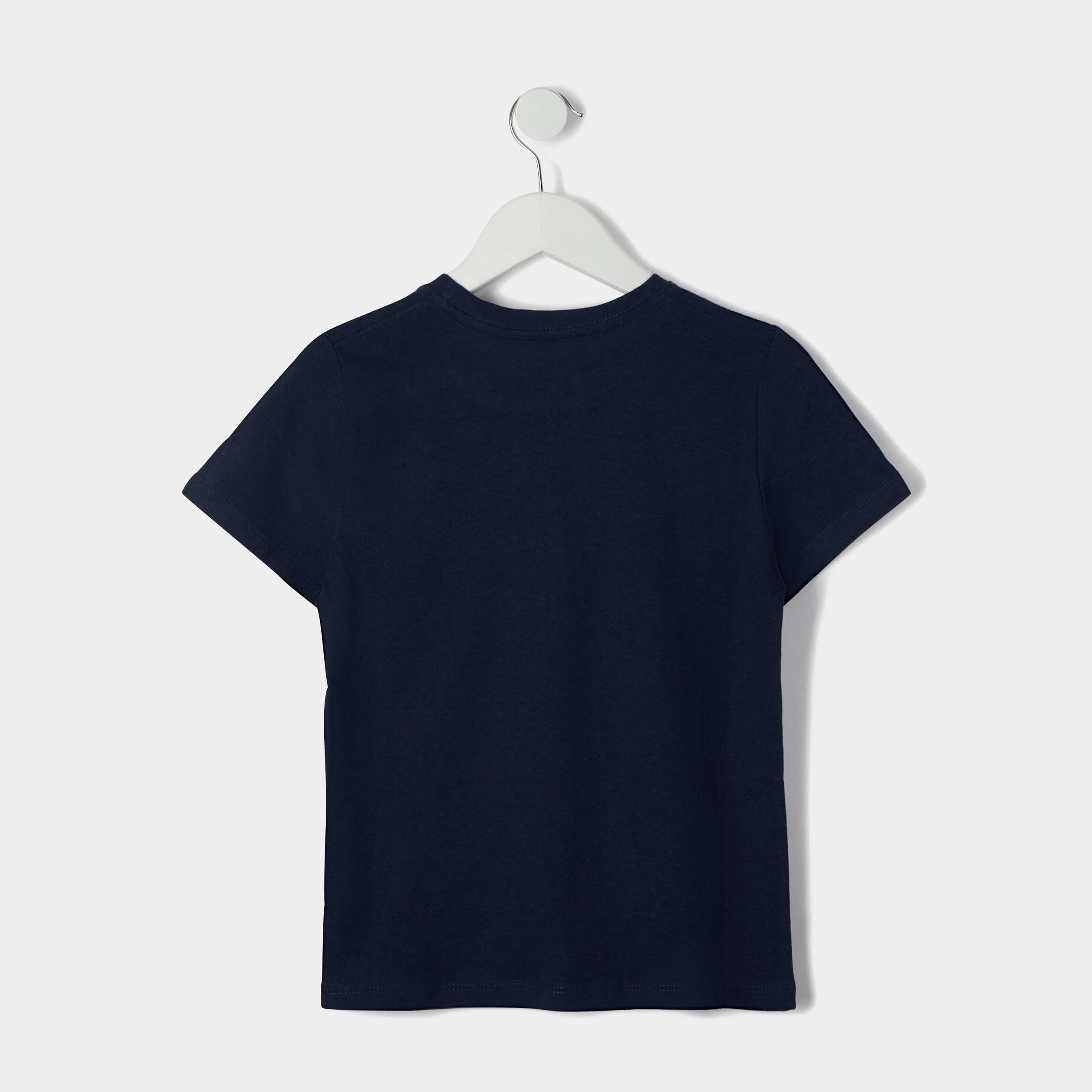 T-shirt manches courtes bleu marine garçon | La Halle