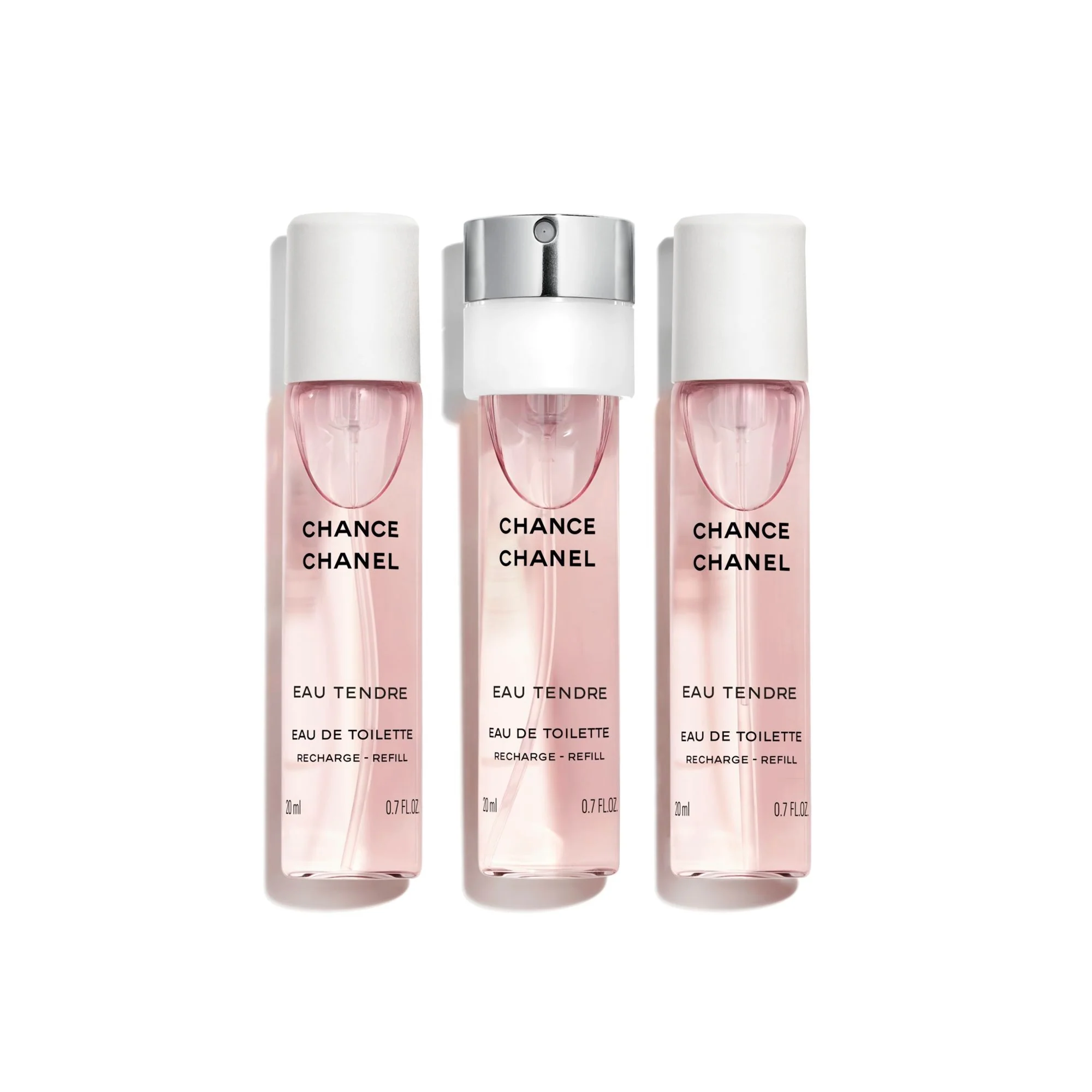CHANCE EAU TENDRE - TWIST I SPRAY SET PUNJENJA 3 x 20 ml – TOALETNA VODA