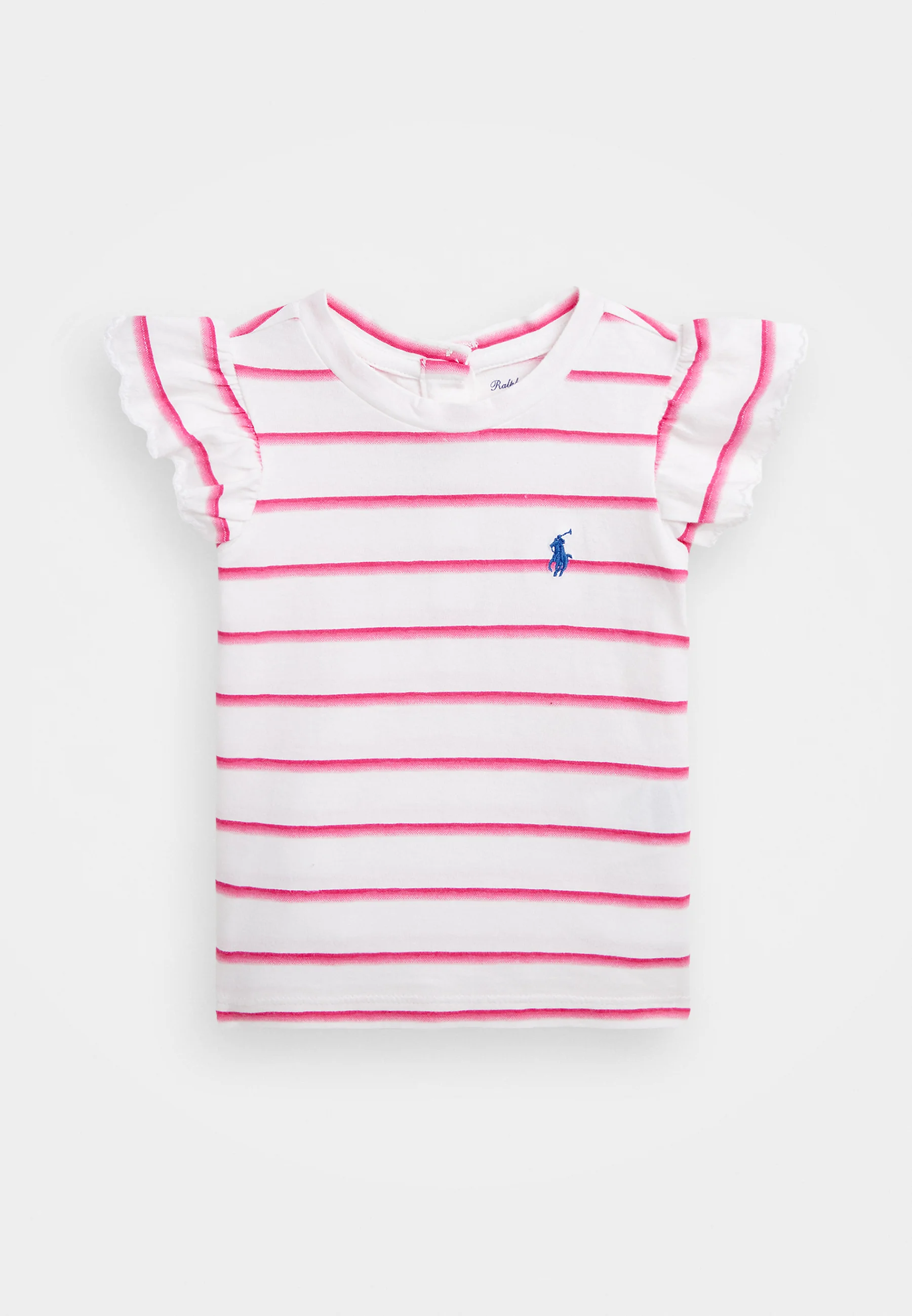 Polo Ralph Lauren CAMISETA DE BEBÉ CON VOLANTES - Camiseta con estampado