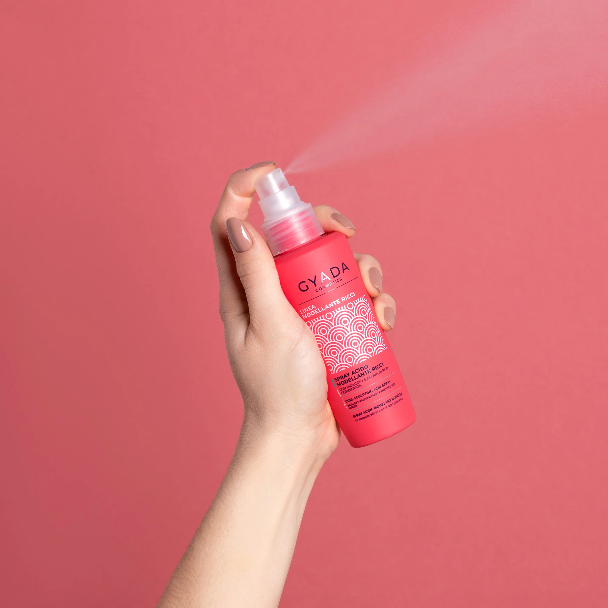Línea para modelar rizos Spray ácido para modelar rizos - Laca para el cabello