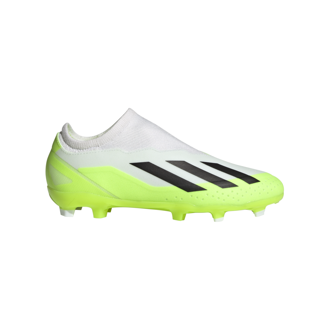 adidas X Crazyfast.3 LL FG Kids Weiss Schwarz Gelb
