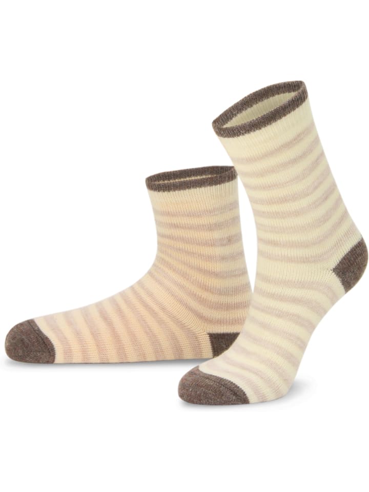 normani 2 Paar Kinder Alpaka Socken in Hell-sortiert günstig kaufen