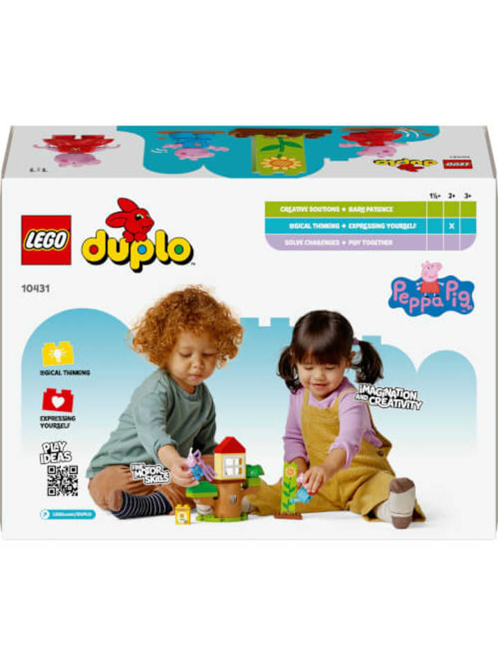 LEGO Bausteineset Duplo Pink Peppas Garten mit Baumhaus, ab 24 Monate günstig kaufen onesize