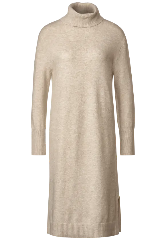 Street One Strickkleid mit Rollkragen