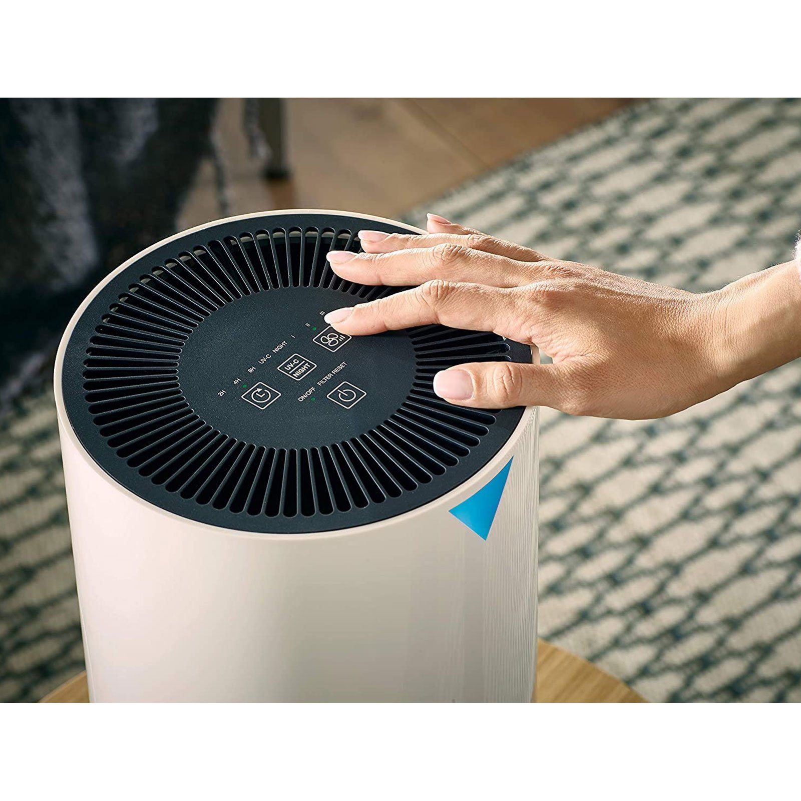Soehnle Luftreiniger Soehnle Airfresh Clean 300 Luftreiniger, 4-Stufen Filtersystem, UV-C Licht, Nachtmodus, Filterwechselanzeige