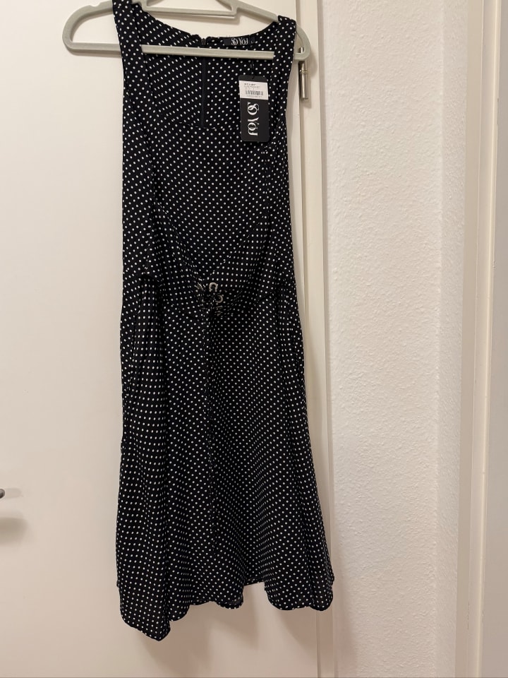 So You Kleid in Schwarz/ Weiß günstig kaufen L