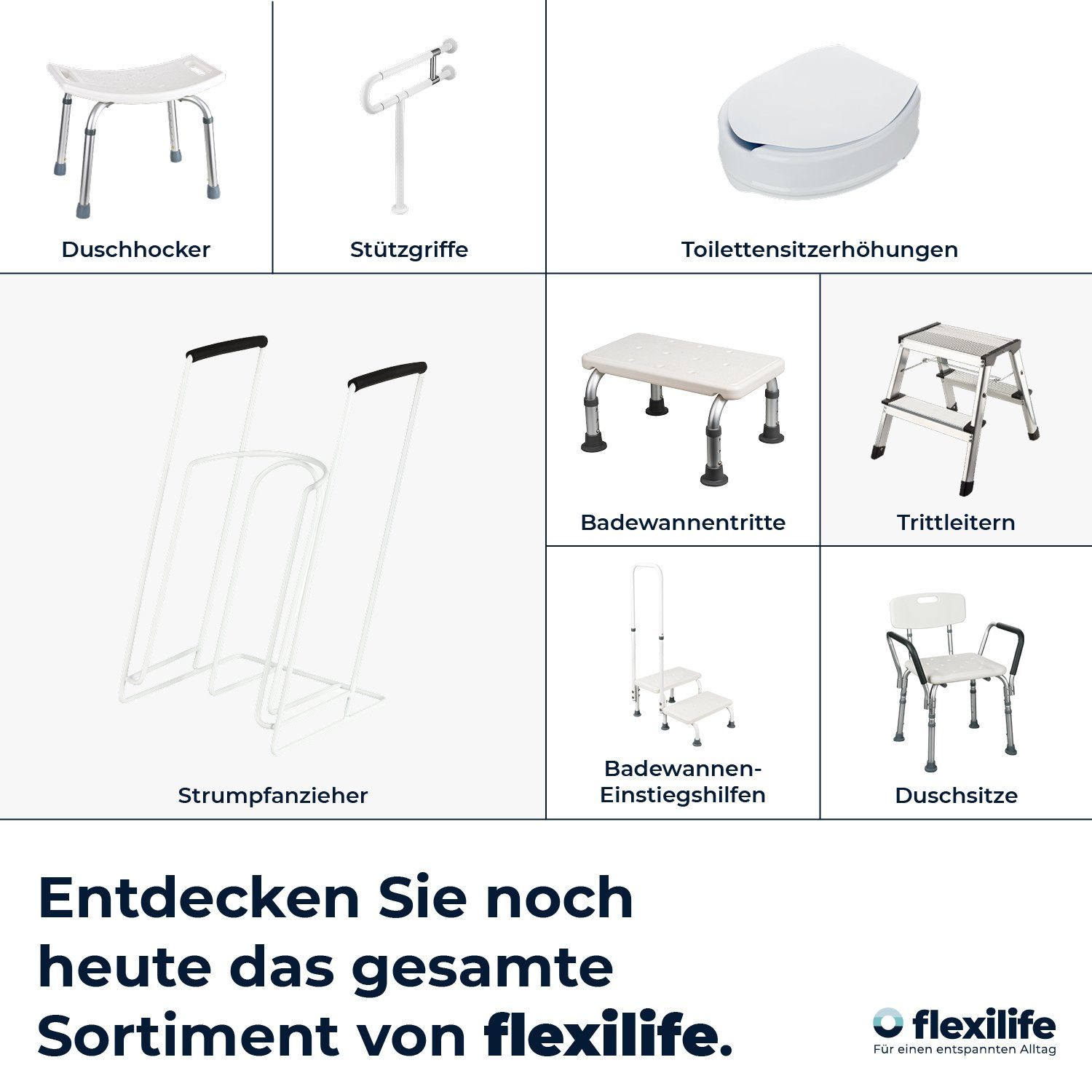 flexilife Badewannen-Einstiegshilfe Badewanneneinstiegshilfe BONARE