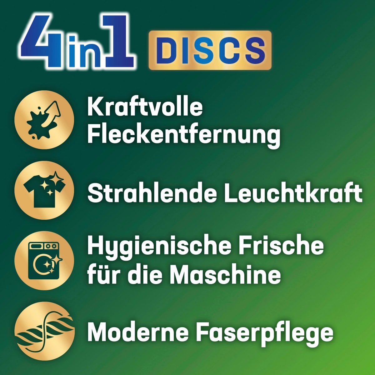 Colorwaschmittel Discs Color, 20 Wl