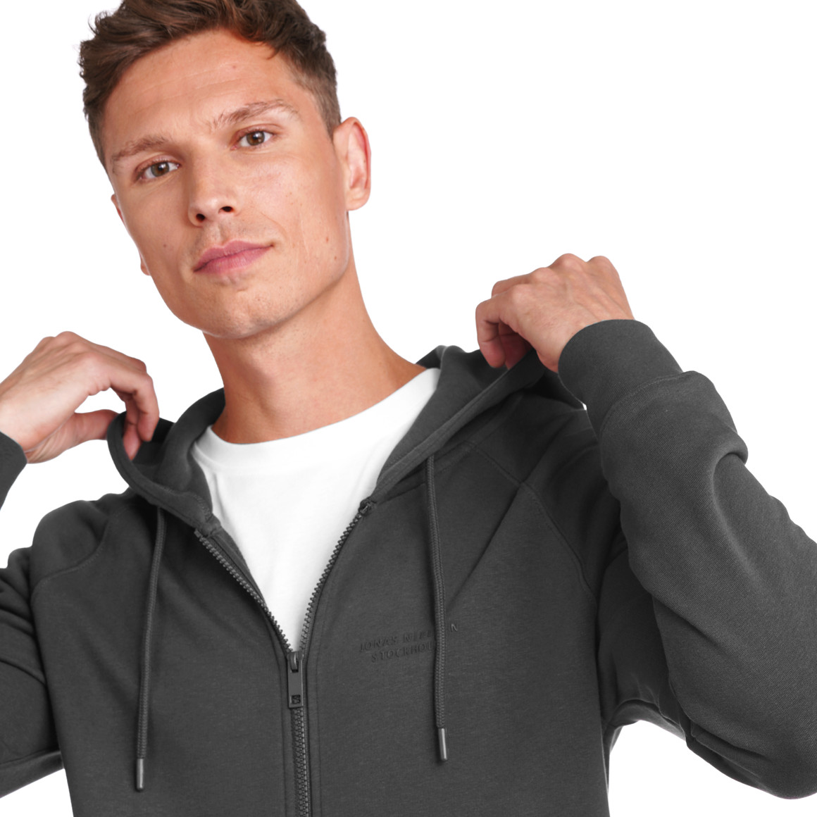 Herren Sweatjacke mit Kapuze