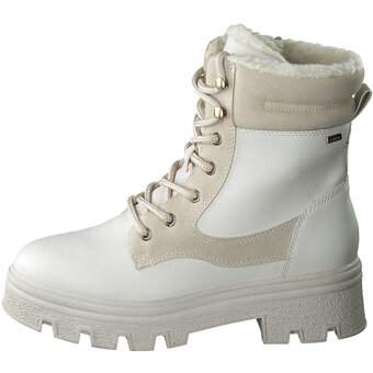 s.Oliver Schnürstiefelette in beige