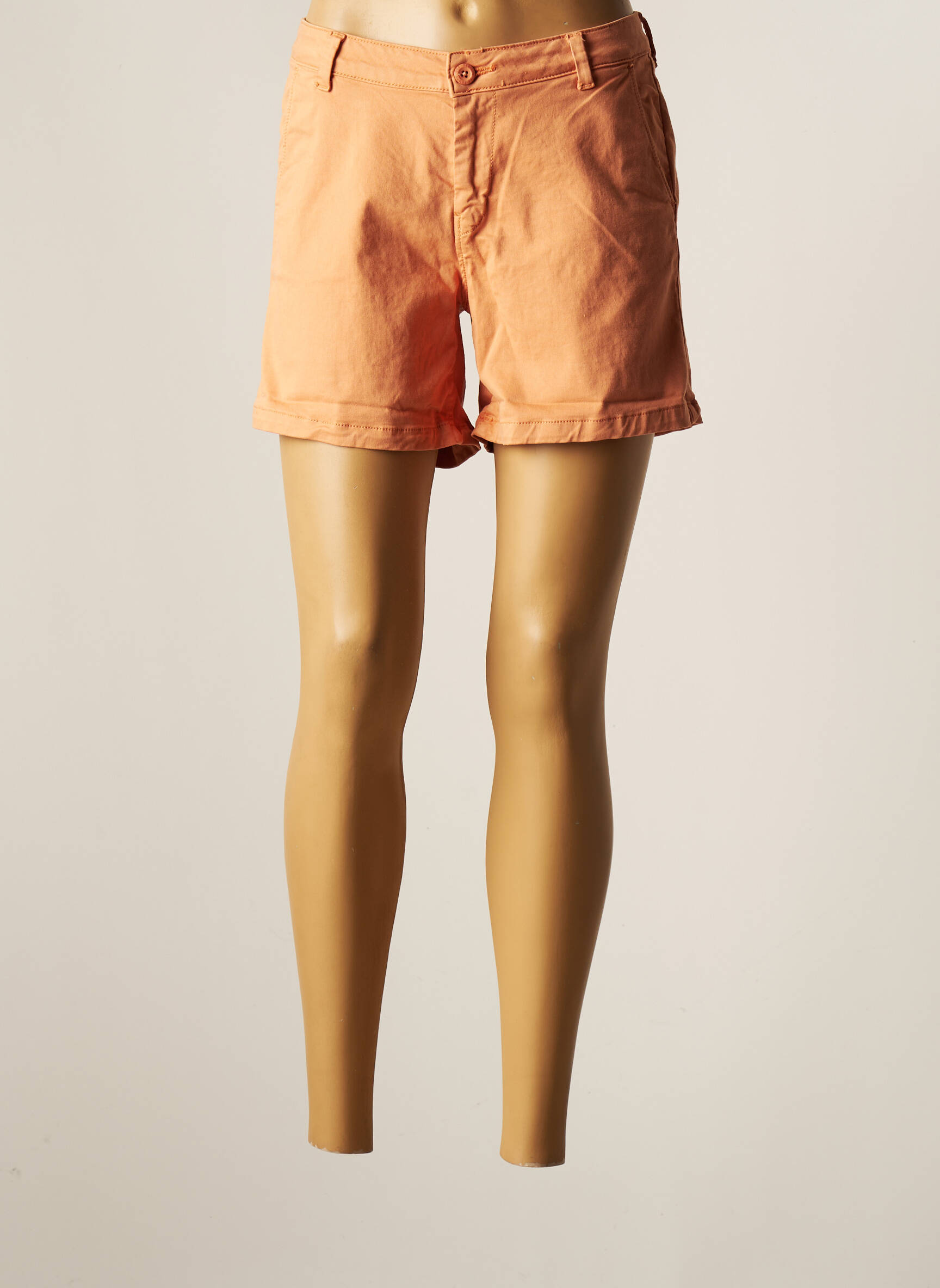 Le Temps Des Cerises Shorts 1 Femme couleur orange