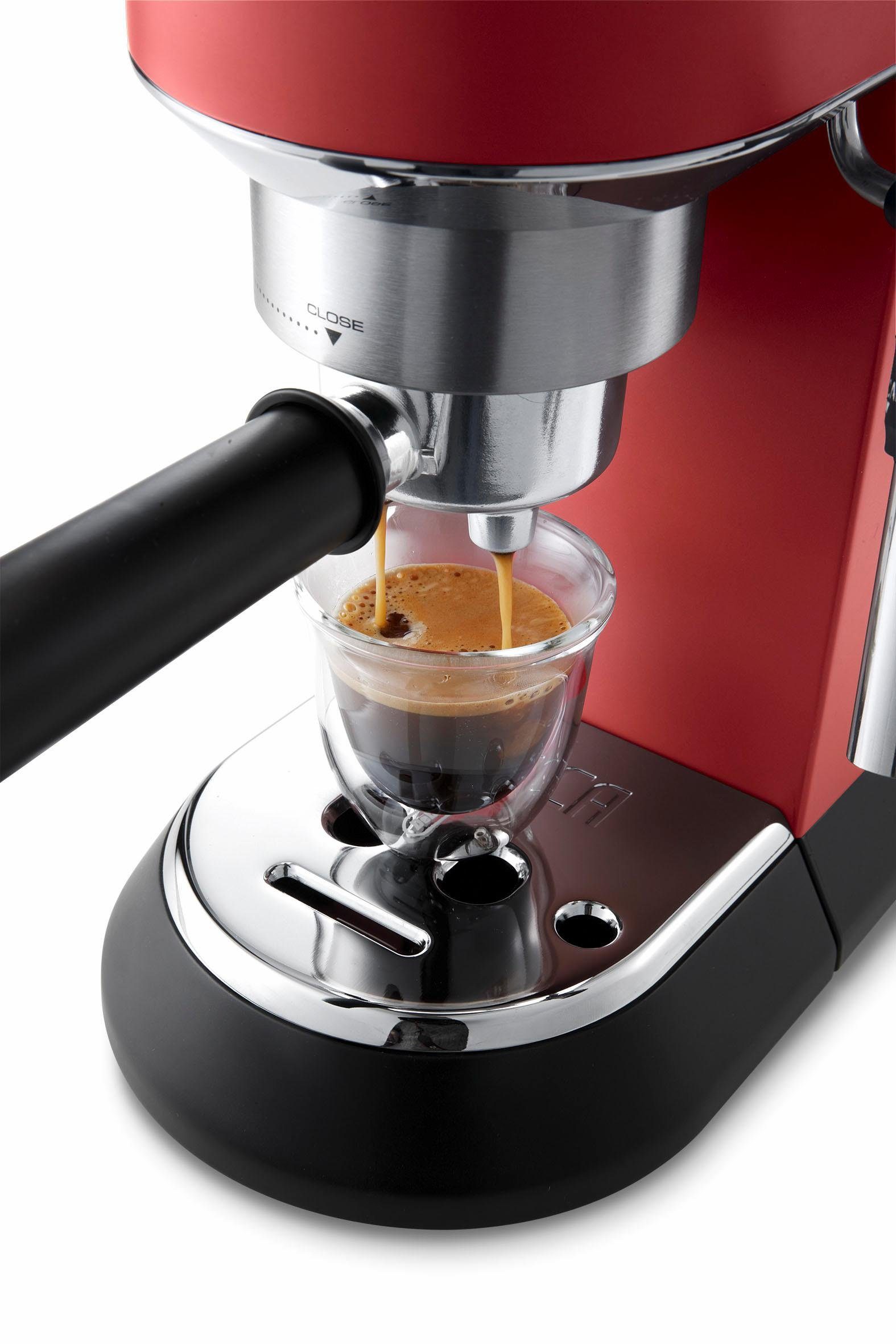 De'Longhi Siebträgermaschine Dedica Style EC 685.R, 1350 Watt, 15 Bar