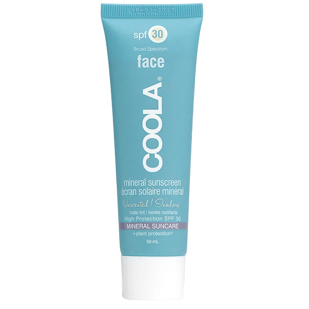 COOLA Mineral Face Sunscreen Lotion SPF30 Matte Tint 50 ml