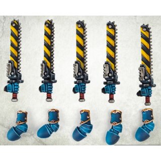 Prime Legionaries CCW Arms: Chain Swords [right] (5)