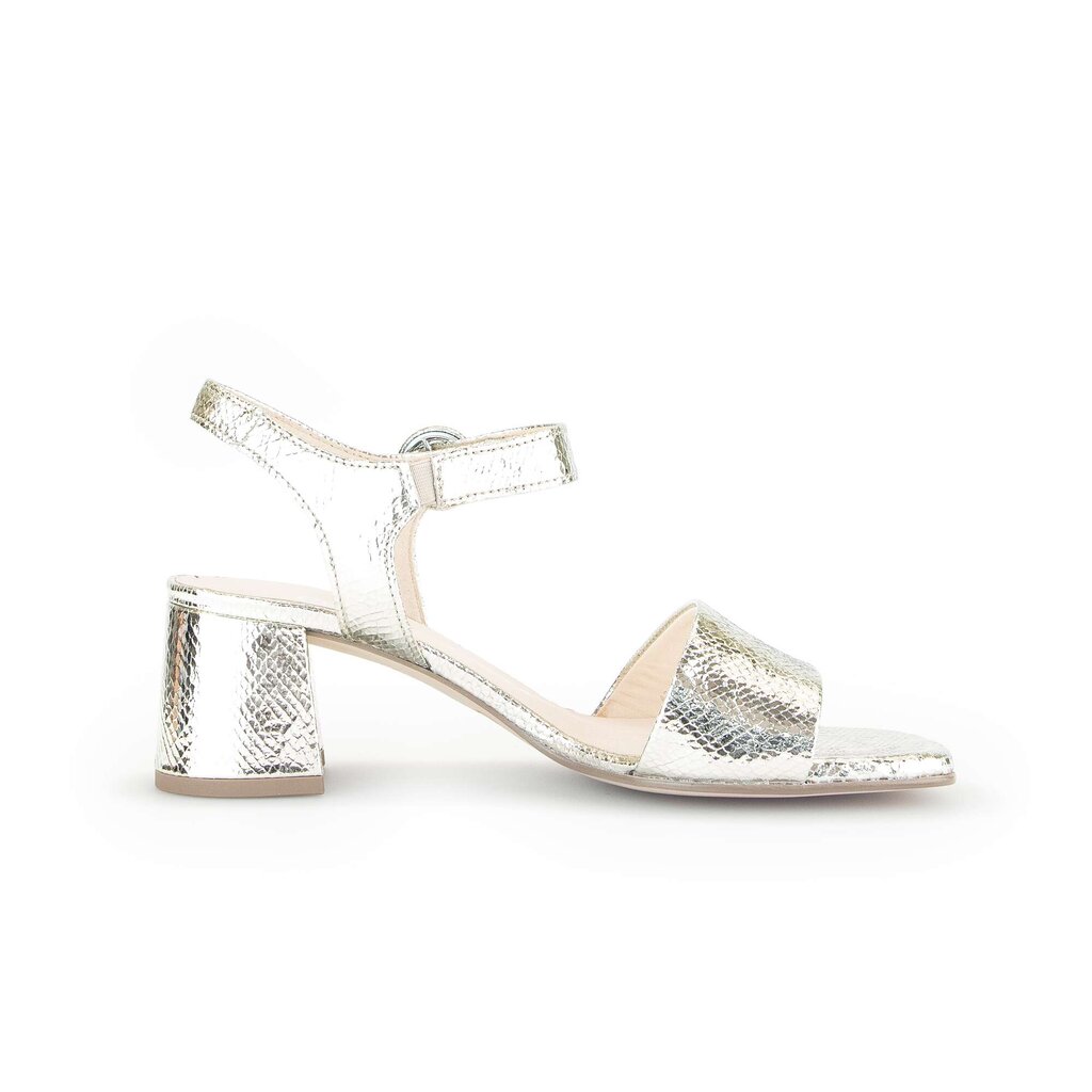 Gabor comfort Riemchensandale gold
