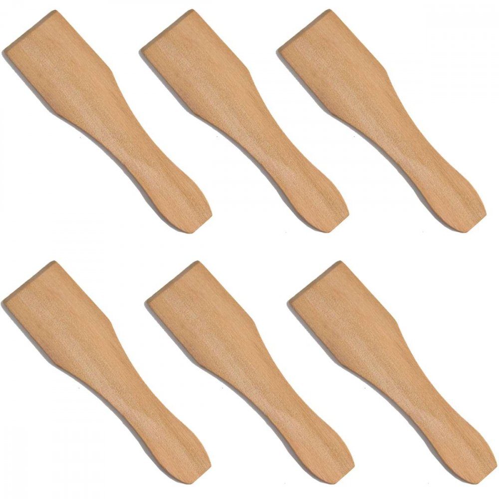 Syntrox Raclettepfännchen Syntrox Design Universal Holzspatel Racletteschieber Raclettesspachtel
