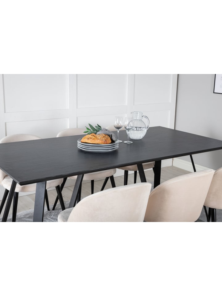 ebuy24 Essgruppe Marina 23 (7-teilig) Beige 90 x 180 cm günstig kaufen onesize