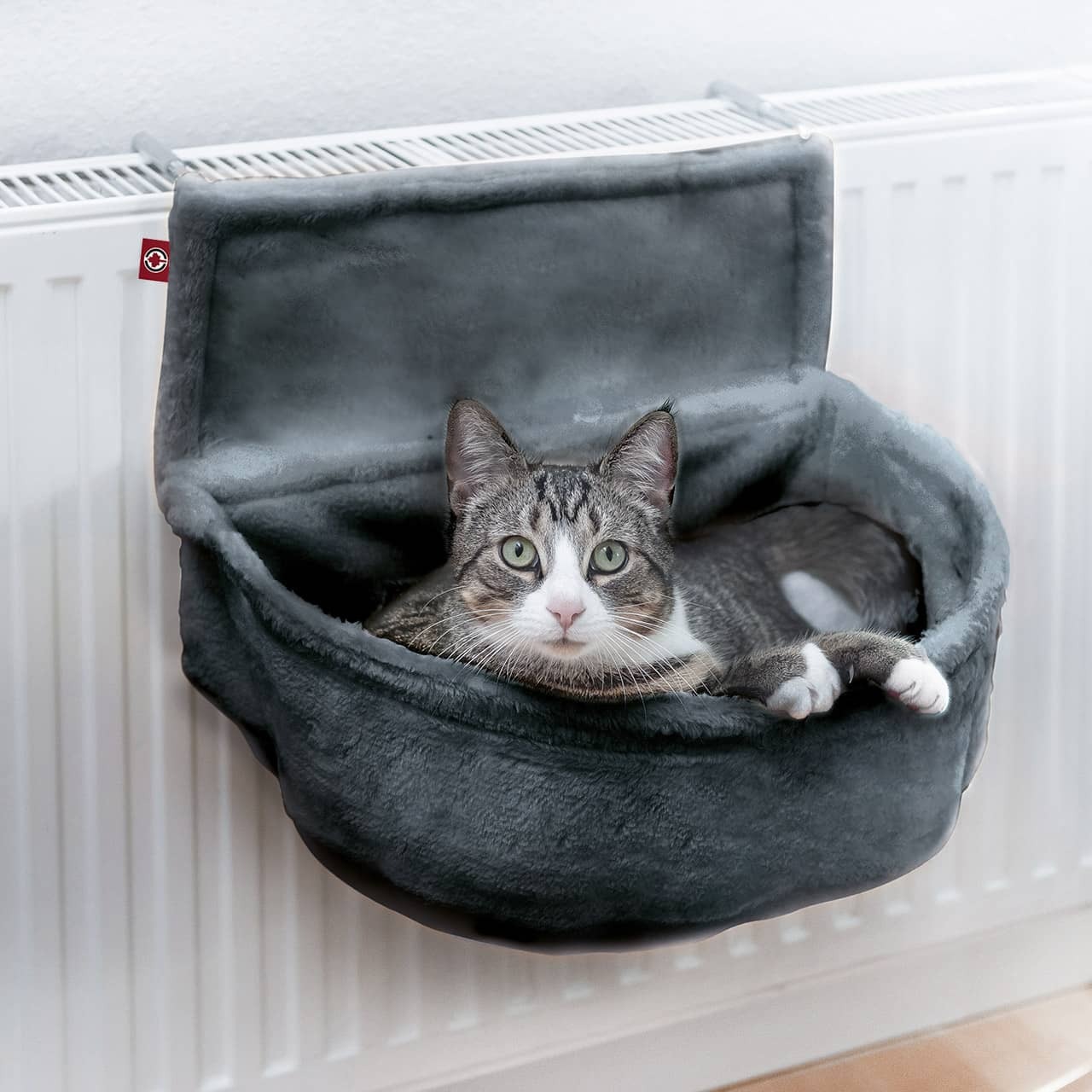 Canadian Cat Company Katzenhängematten & Fensterliegeplätze Canadian Cat Company Kuschelsack für Heizkörper anthrazit