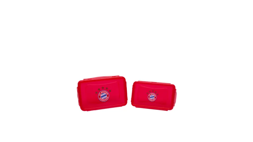 FC BAYERN MÜNCHEN Brotdose 2er Set