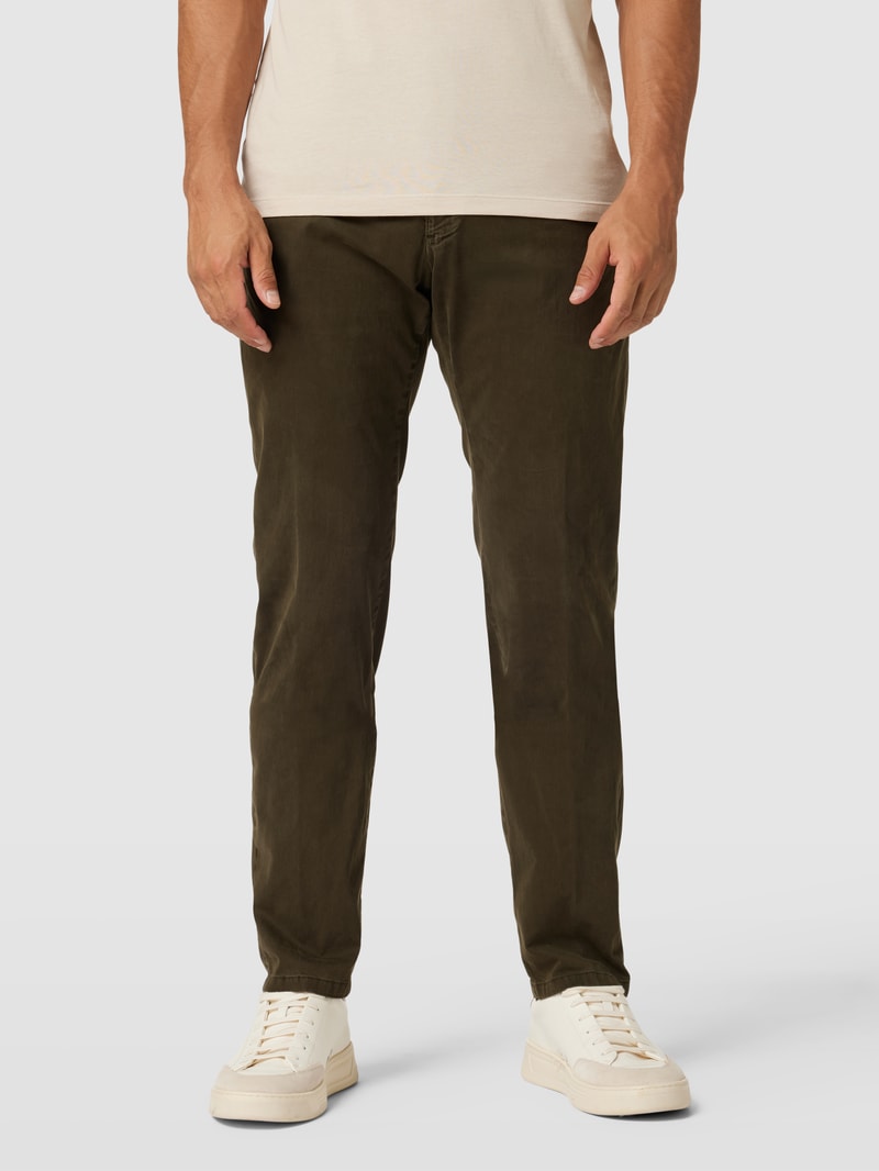 Hose mit Stretch-Anteil in grün