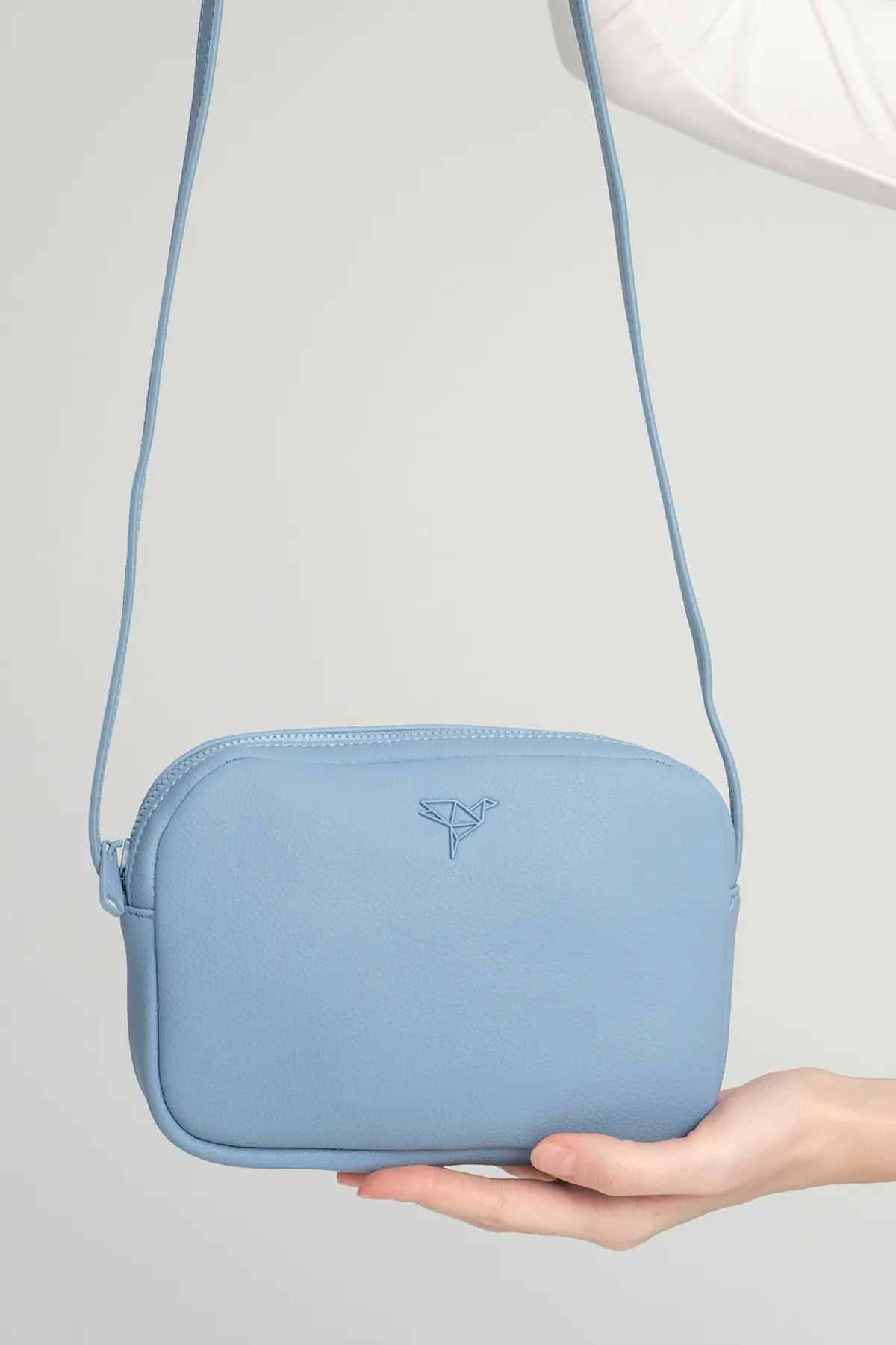 Garbalia  Liberty Blue Damen-Minitasche mit verstellbarem Schultergurt mit Kreuzgriff und Reißverschluss