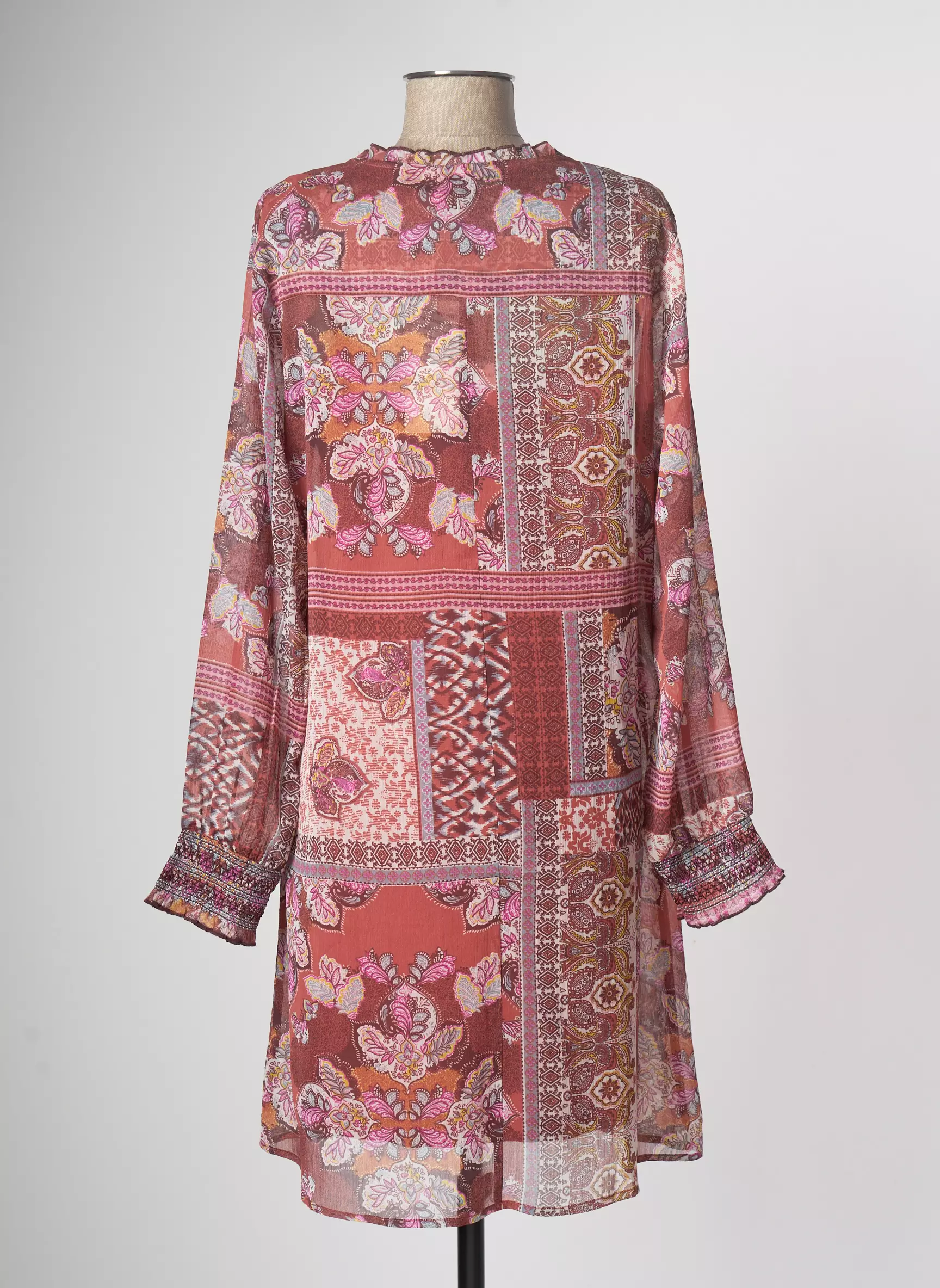 Cream Robes Mi Longues Femme couleur orange