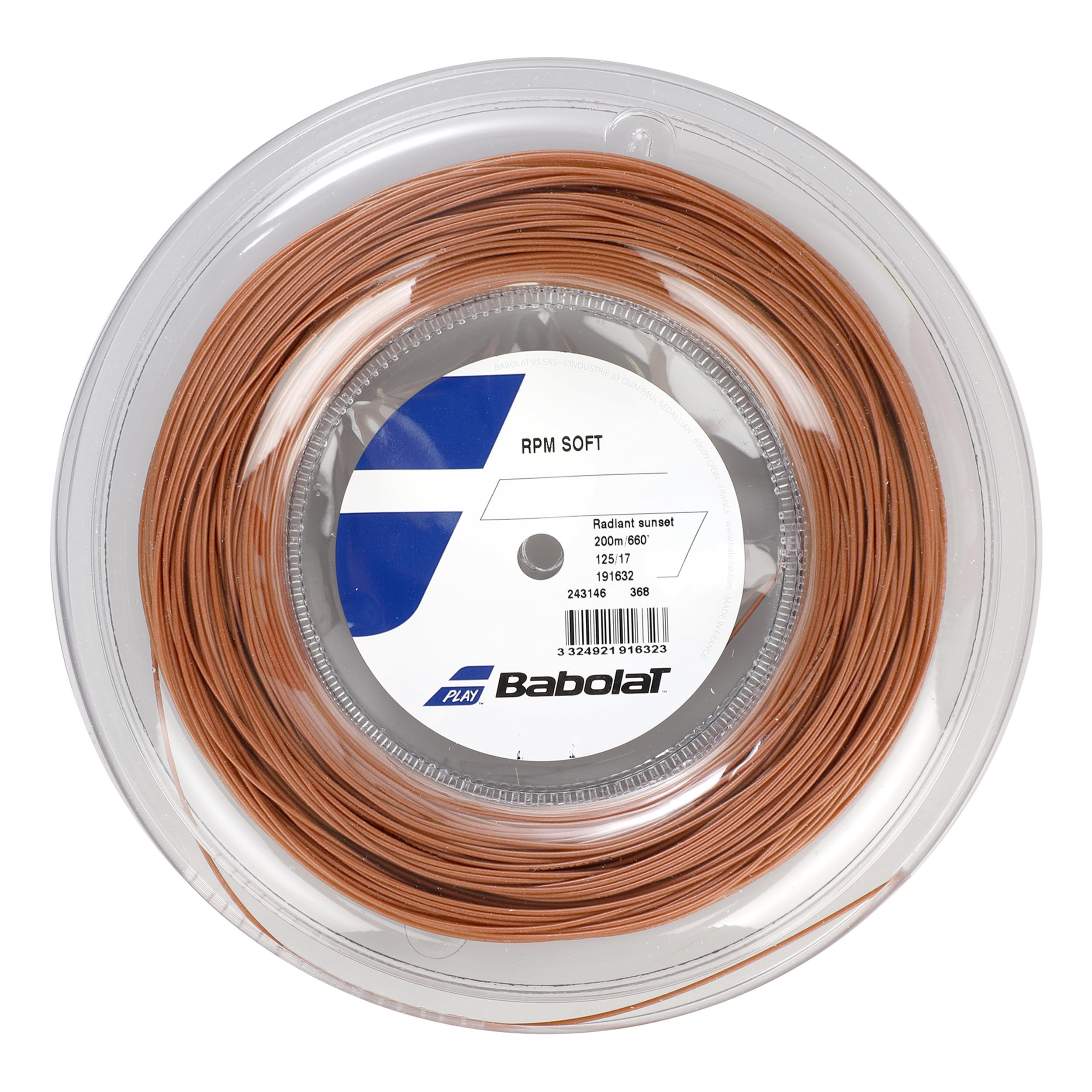 RPM Soft Saitenrolle 200m - Hellrot